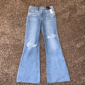 Express flare jeans 2 short brand new with tags